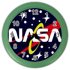 Nasa Insignia Color Wall Clock