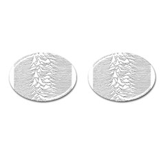 Joy Division Unknown Pleasures Cufflinks (oval)