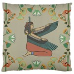 Egyptian woman wing Standard Premium Plush Fleece Cushion Case (Two Sides) Front