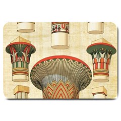 Egyptian Architecture Column Large Doormat