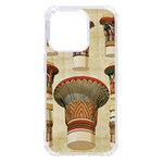 Egyptian architecture column iPhone 14 Pro TPU UV Print Case Front