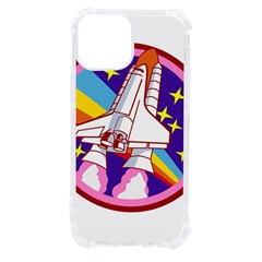 Badge-patch-pink-rainbow-rocket Iphone 13 Mini Tpu Uv Print Case