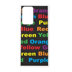 Red-yellow-blue-green-purple Samsung Galaxy Note 20 Ultra Tpu Uv Case by Wav3s