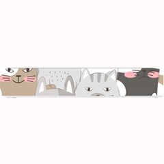 Cute Cats Seamless Pattern Small Bar Mat