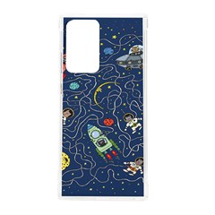 Cat-cosmos-cosmonaut-rocket Samsung Galaxy Note 20 Ultra Tpu Uv Case by Wav3s