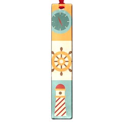 Nautical-elements-collection Large Book Marks by Wav3s