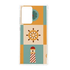 Nautical-elements-collection Samsung Galaxy Note 20 Ultra Tpu Uv Case by Wav3s