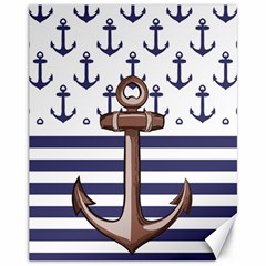 Anchor-background-design Canvas 11  X 14 