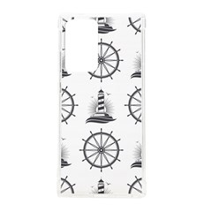 Marine-nautical-seamless-pattern-with-vintage-lighthouse-wheel Samsung Galaxy Note 20 Ultra Tpu Uv Case by Wav3s