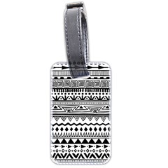 Boho-style-pattern Luggage Tag (two Sides) by Wav3s