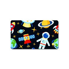 Space Seamless Pattern Magnet (name Card)