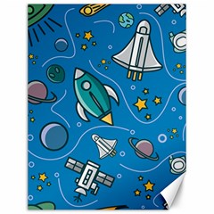 About-space-seamless-pattern Canvas 12  X 16 