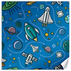 About-space-seamless-pattern Canvas 16  X 16 