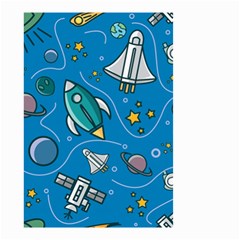 About-space-seamless-pattern Small Garden Flag (two Sides)