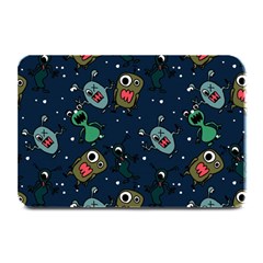 Monster-alien-pattern-seamless-background Plate Mats