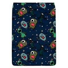 Monster-alien-pattern-seamless-background Removable Flap Cover (l) by Wav3s