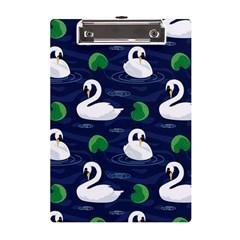 Swan-pattern-elegant-design A5 Acrylic Clipboard by Wav3s