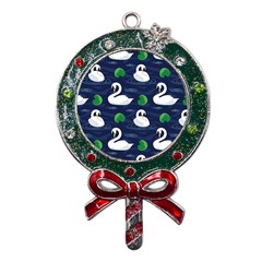 Swan-pattern-elegant-design Metal X mas Lollipop With Crystal Ornament by Wav3s
