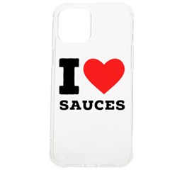 I Love Sauces Iphone 12 Pro Max Tpu Uv Print Case by ilovewhateva