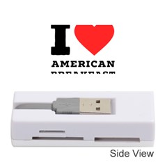 I Love American Breakfast Memory Card Reader (stick) by ilovewhateva