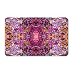 Indian Summer Patterns Magnet (rectangular) by kaleidomarblingart