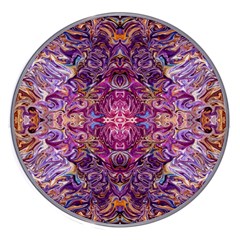 Indian Summer Patterns Wireless Fast Charger(white) by kaleidomarblingart