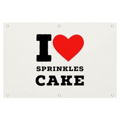 I Love Sprinkles Cake Banner And Sign 6  X 4  by ilovewhateva