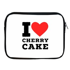 I Love Cherry Cake Apple Ipad 2/3/4 Zipper Cases by ilovewhateva