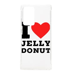 I Love Jelly Donut Samsung Galaxy Note 20 Ultra Tpu Uv Case by ilovewhateva