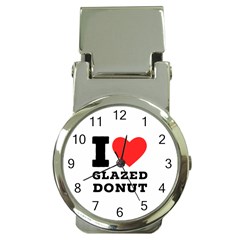 I Love Glazed Donut Money Clip Watches