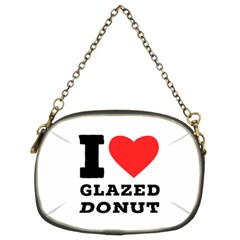 I Love Glazed Donut Chain Purse (two Sides) by ilovewhateva