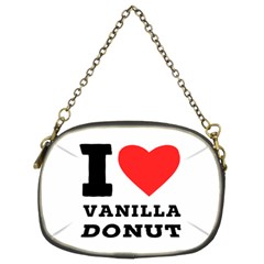 I Love Vanilla Donut Chain Purse (two Sides) by ilovewhateva