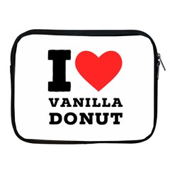 I Love Vanilla Donut Apple Ipad 2/3/4 Zipper Cases by ilovewhateva