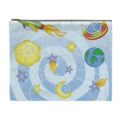 Science Fiction Outer Space Cosmetic Bag (xl) by Ndabl3x