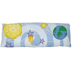 Science Fiction Outer Space Body Pillow Case (dakimakura) by Ndabl3x
