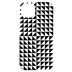 Optical Illusion Black Iphone 14 Plus Black Uv Print Case by Ndabl3x