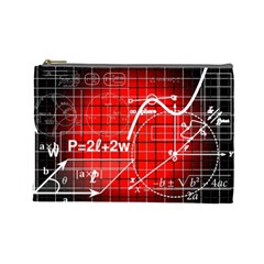 Geometry Mathematics Cube Cosmetic Bag (large) by Ndabl3x