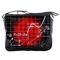 Geometry Mathematics Cube Messenger Bag by Ndabl3x