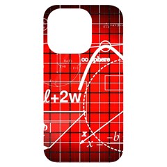 Geometry Mathematics Cube Iphone 14 Pro Black Uv Print Case by Ndabl3x