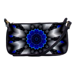 Kaleidoscope Abstract Round Shoulder Clutch Bag by Ndabl3x