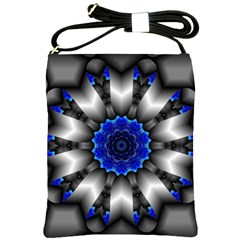Kaleidoscope Abstract Round Shoulder Sling Bag