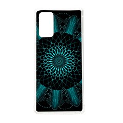 Ornament District Turquoise Samsung Galaxy Note 20 Tpu Uv Case by Ndabl3x