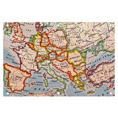 Map Europe Globe Countries States Banner And Sign 6  X 4  by Ndabl3x