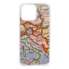 Map Europe Globe Countries States Iphone 14 Pro Max Tpu Uv Print Case by Ndabl3x