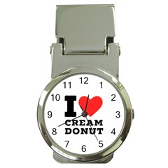 I Love Cream Donut  Money Clip Watches by ilovewhateva