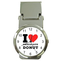 I Love Chocolate Donut Money Clip Watches