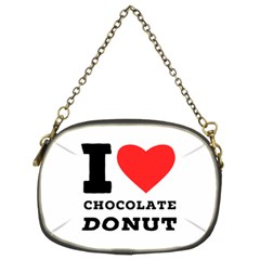 I Love Chocolate Donut Chain Purse (two Sides) by ilovewhateva