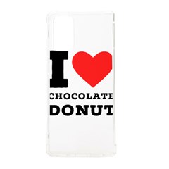 I Love Chocolate Donut Samsung Galaxy Note 20 Tpu Uv Case by ilovewhateva