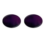 Violet Dipped Cufflinks (Oval)