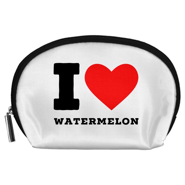 I love watermelon  Accessory Pouch (Large)